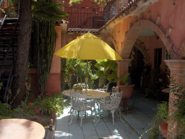 Most houses have a patio or garden where you can relax and study